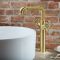 Milano Zandra - Industrial Style High Rise Mono Basin Mixer Tap - Choice of Finish