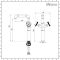 Milano Zandra - Industrial Style High Rise Mono Basin Mixer Tap - Black