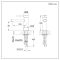 Milano Otto - Modern Mono Basin Mixer Tap - Choice of Finish