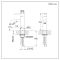 Milano Elements - Modern Mono Basin Mixer Tap - Choice of Finish