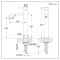 Milano Elements - Modern High Rise Mono Basin Mixer Tap - Choice of Finish