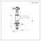 Milano Earlham - Art Deco Basin Pillar Taps - Choice of finish