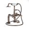Milano Earlham - Art Deco Deck Mounted Bath Shower Mixer Tap - Choice of Finish