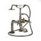 Milano Earlham - Art Deco Deck Mounted Bath Shower Mixer Tap - Choice of Finish