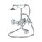 Milano Earlham - Art Deco Wall Mounted Bath Shower Mixer Tap - Choice of Finish