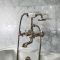 Milano Earlham - Art Deco Wall Mounted Bath Shower Mixer Tap - Choice of Finish