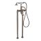 Milano Earlham - Art Deco Freestanding Bath Shower Mixer Tap with Hand Shower - Choice of Finish