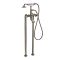 Milano Earlham - Art Deco Freestanding Bath Shower Mixer Tap with Hand Shower - Choice of Finish
