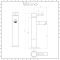 Milano Ballam - White Modern Round Countertop Basin with High Rise Mixer Tap - 400mm x 400mm
