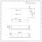 Milano Dalton - White Modern Rectangular Countertop Basin with Mono Mixer Tap - 550mm x 310mm