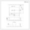 Milano Farington - White Modern Rectangular Countertop Basin with Mono Mixer Tap - 520mm x 420mm