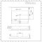 Milano Farington - White Modern Rectangular Countertop Basin with Mono Mixer Tap - 600mm x 420mm