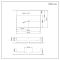 Milano Farington - White Modern Rectangular Countertop Basin with Mono Mixer Tap - 600mm x 420mm