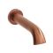Milano Elizabeth - Traditional Wall Mounted Bath Spout - Brushed Copper