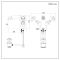 Milano Elizabeth - Traditional Crosshead Mono Bidet Mixer Tap - Brushed Copper