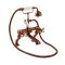 Milano Elizabeth - Traditional Crosshead Bath Shower Mixer Tap - Brushed Copper