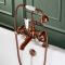 Milano Elizabeth - Traditional Crosshead Bath Shower Mixer Tap - Brushed Copper