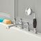 Milano Elizabeth - Traditional Crosshead 4 Tap-Hole Bath Shower Mixer Tap - Choice of Finish