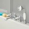 Milano Elizabeth - Traditional Lever 4 Tap-Hole Bath Shower Mixer Tap - Choice of Finish