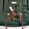 Milano Elizabeth - Traditional Wall Mounted Crosshead Bath Shower Mixer Tap - Brushed Copper
