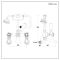 Milano Elizabeth - Traditional Wall Mounted Crosshead Bath Shower Mixer Tap - Brushed Copper