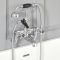 Milano Elizabeth - Traditional Wall Mounted Crosshead Bath Shower Mixer Tap - Choice of Finish