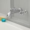 Milano Elizabeth - Traditional Wall Mounted Crosshead 3 Mixer Tap-Hole Bath Filler Mixer Tap - Choice of Finish