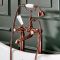 Milano Elizabeth - Traditional Freestanding Crosshead Bath Shower Mixer Tap with Hand Shower - Choice of Finish