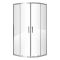 Milano Richmond - Shower Suite with Quadrant Enclosure, High Level Toilet and Washstand Basin