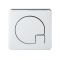 Milano – Modern Square Flush Plate – Chrome