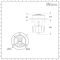 Milano – Traditional Round Flush Plate – Chrome