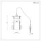 Milano - Traditional Slotted Basin Waste with Chain - Brushed Copper