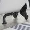 Milano Elizabeth - Traditional Shallow Seal Bath Trap and Outlet Pipe - Black