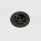 Milano Elizabeth - Traditional Exposed Bath Waste with Chain - Black