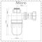 Cranplas - Bottle Trap, Bath Trap and Pan Connector for Pedestal Basin, Standard Bath and Close Coupled Toilet