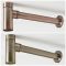 Milano - Round Basin Bottle Trap - Choice of Finish