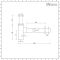 Milano Orno - Basin Bottle Trap - Gun Metal Grey