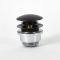 Milano - Universal Push Button Basin Waste - Black