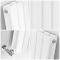Milano Capri - White Flat Panel Vertical Designer Radiator - 1780mm x 472mm (Double Panel)
