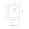 Harlyn Carbis - Single Bowl Stainless Steel Kitchen Sink - 430mm - Choice of Finish