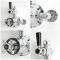 Milano Elizabeth - Traditional Twin Exposed Thermostatic Shower Valve - Chrome and Black