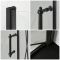 Milano Langley - Black Traditional Hinged Double Door Corner Shower Enclosure with Slate Tray - Choice of Sizes