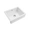 Rangemaster Hartland - Single Bowl Fireclay Ceramic Belfast Kitchen Sink - 629mm x 494mm