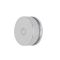 Milano Vis - Chrome Modern One Outlet Digital Thermostatic Shower with Square Wall Mounted Shower Head (1 Outlet)