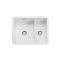 Rangemaster Rustique - 1.5 Bowl Fireclay Ceramic Kitchen Sink - 595mm x 460mm