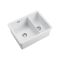 Rangemaster Rustique - 1.5 Bowl Fireclay Ceramic Kitchen Sink - 595mm x 460mm