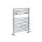 Milano Arno Dual Fuel - Chrome Bar on Bar Heated Towel Rail - 730mm x 450mm