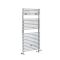 Milano Arno Dual Fuel - Chrome Bar on Bar Heated Towel Rail - 1190mm x 450mm
