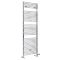Milano Arno Dual Fuel - Chrome Bar on Bar Heated Towel Rail - 1738mm x 450mm