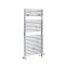 Milano Arno Dual Fuel - Chrome Bar on Bar Heated Towel Rail - 1190mm x 600mm